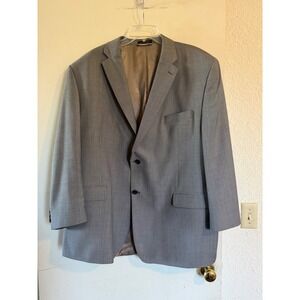 Lauren Ralph Lauren Men's Grey Wool Blazer Suit Jacket Sport Coat Size 44R